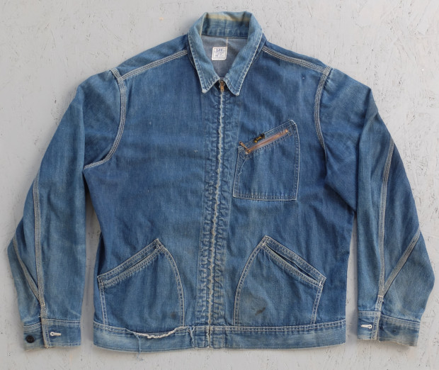 1960s Lee 91-B Jelt Denim Chore Jacket (02120)